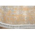 Турецкий ковер Tajmahal 06501 Серый-золотой овал